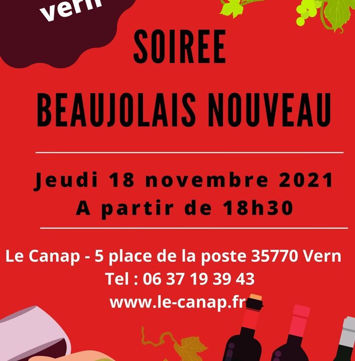 beaujolais nouveau 2021 le canap