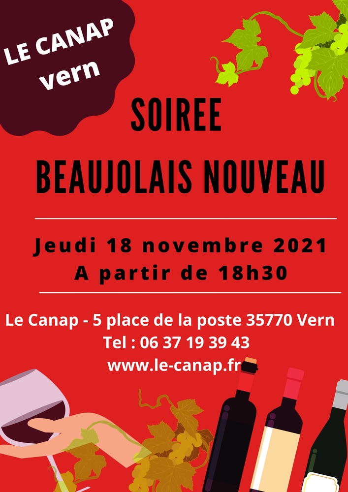 beaujolais nouveau 2021 le canap